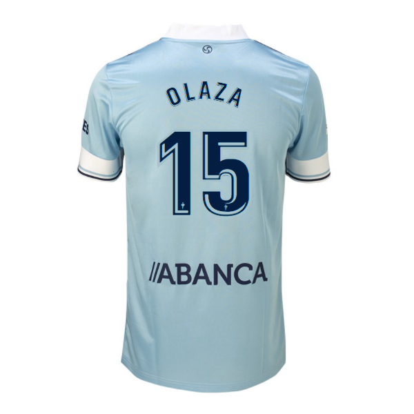 Herren Fußball Lucas Olaza #15 Heimtrikot Hellblau Trikot 2020/21 Hemd