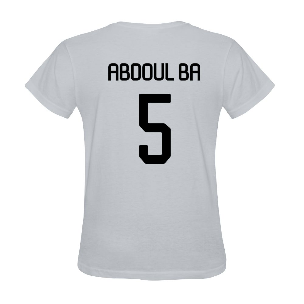 Herren Abdoul Ba #5 Weiß Trikot Hemd