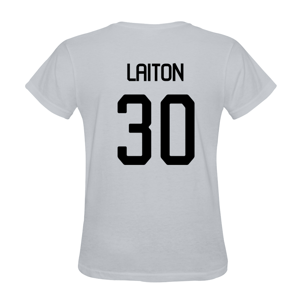 Herren Sonny Laiton #30 Weiß Trikot Hemd