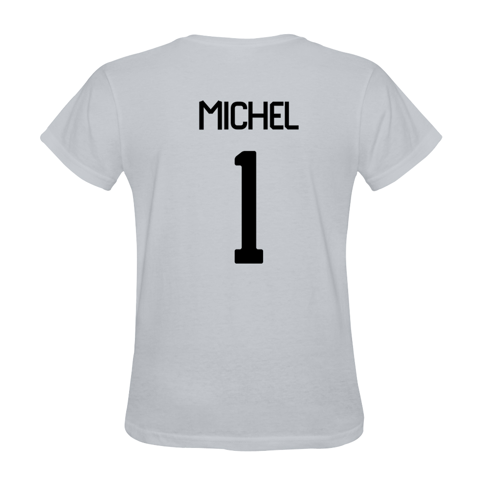 Herren Mathieu Michel #1 Weiß Trikot Hemd