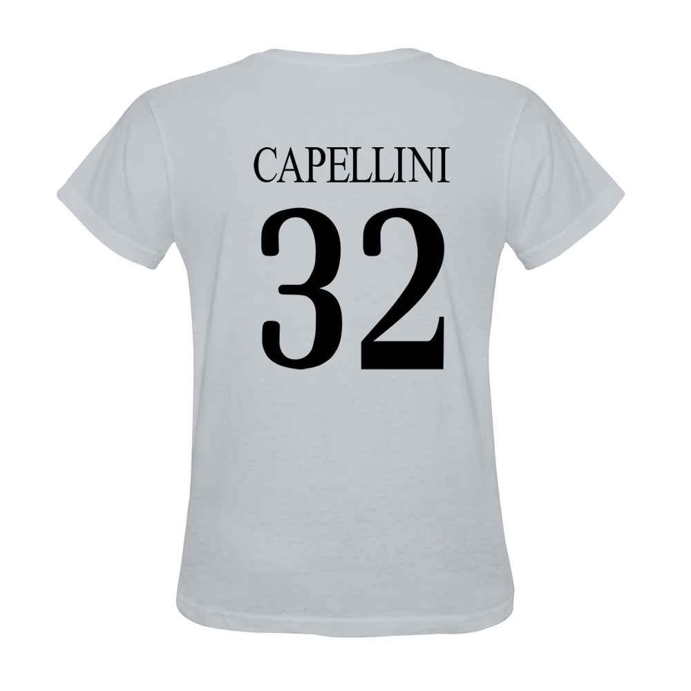 Herren Nicola Capellini #32 Weiß Trikot Hemd