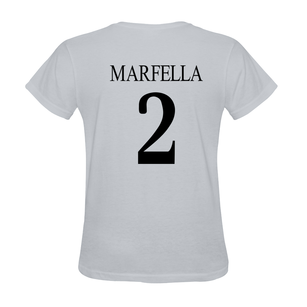 Herren Simone Marfella #2 Weiß Trikot Hemd