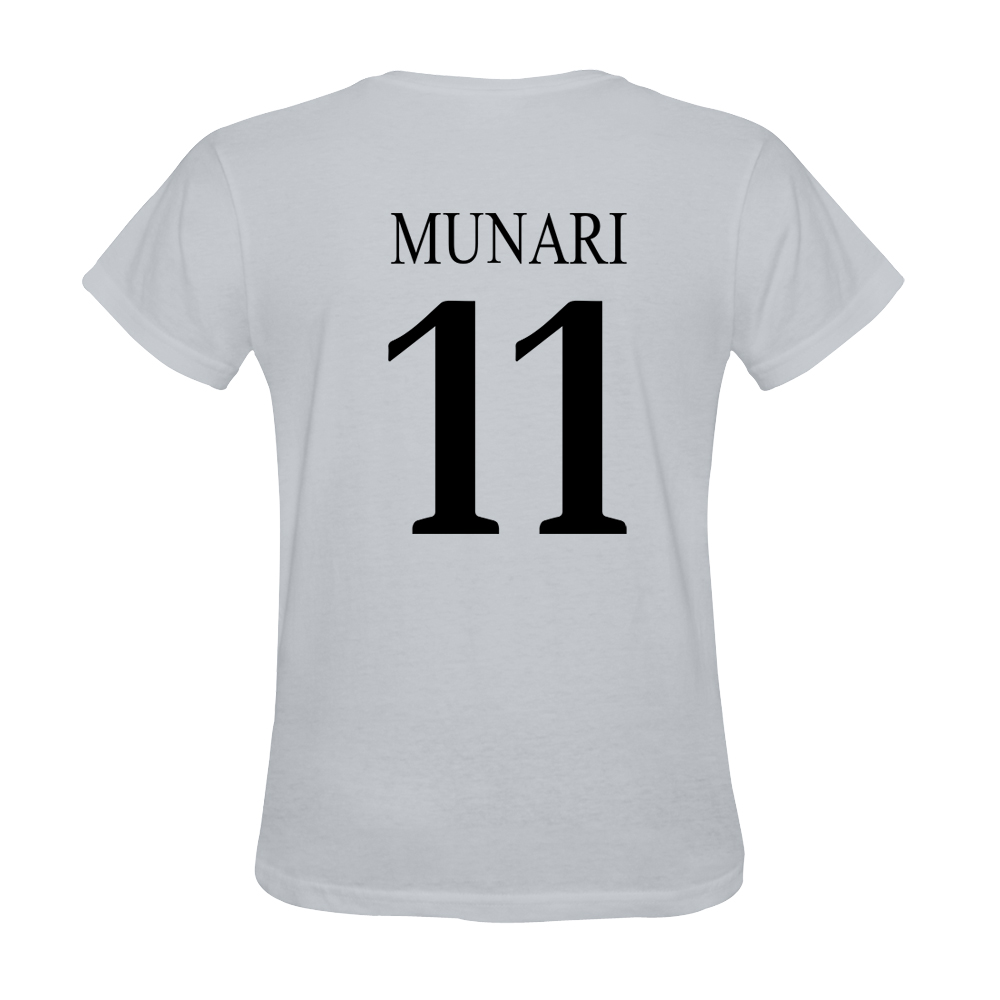 Herren Davide Munari #11 Weiß Trikot Hemd