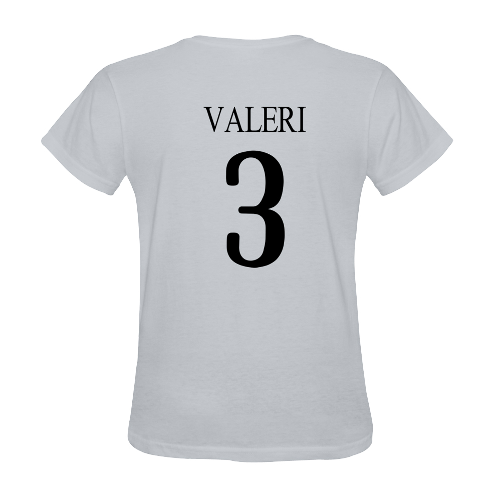 Herren Emanuele Valeri #3 Weiß Trikot Hemd