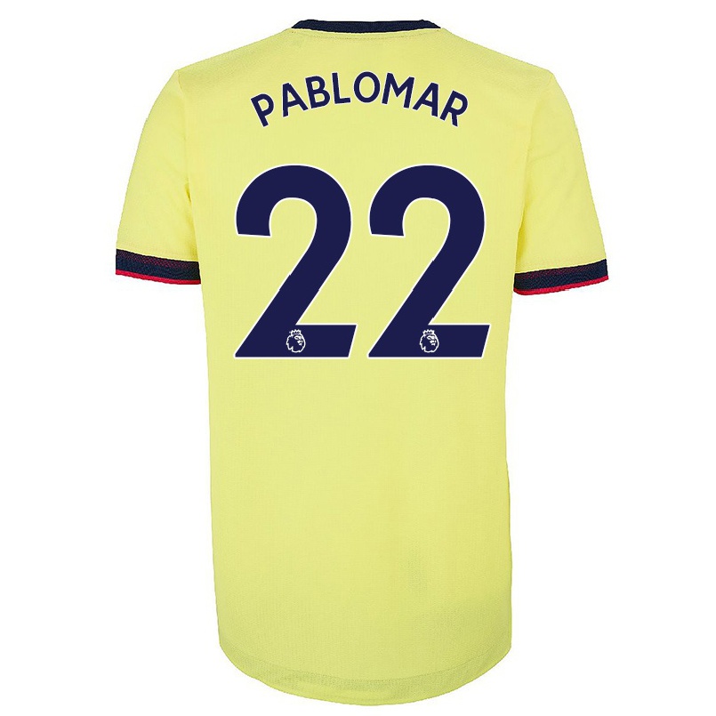 Damen Fußball Pablo Mari #22 Rot-weib Heimtrikot Trikot 2021/22 T-shirt