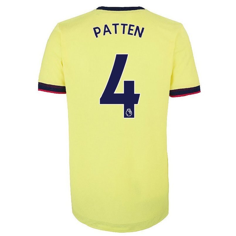 Damen Fußball Anna Patten #4 Rot-weib Heimtrikot Trikot 2021/22 T-shirt