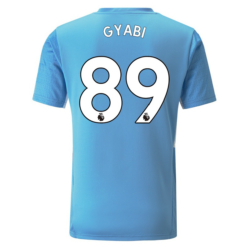 Damen Fußball Darko Gyabi #89 Blau Heimtrikot Trikot 2021/22 T-shirt
