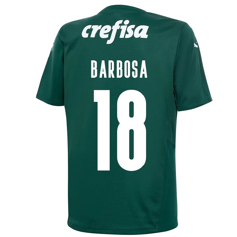 Damen Fußball Danilo Barbosa #18 Dunkelgrün Heimtrikot Trikot 2021/22 T-shirt
