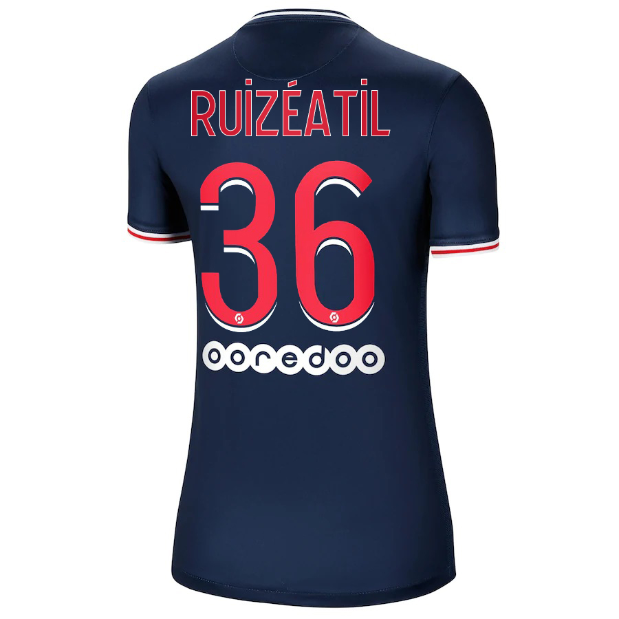 Damen Fußball Kays Ruiz-Atil #36 Heimtrikot Dunkelheit Trikot 2020/21 Hemd