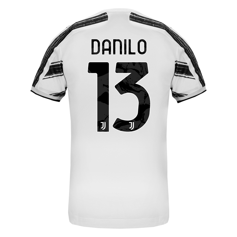 Damen Fußball Danilo #13 Heimtrikot Weiß Trikot 2020/21 Hemd