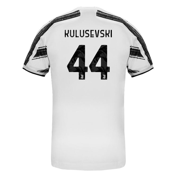 Damen Fußball Dejan Kulusevski #44 Heimtrikot Weiß Trikot 2020/21 Hemd