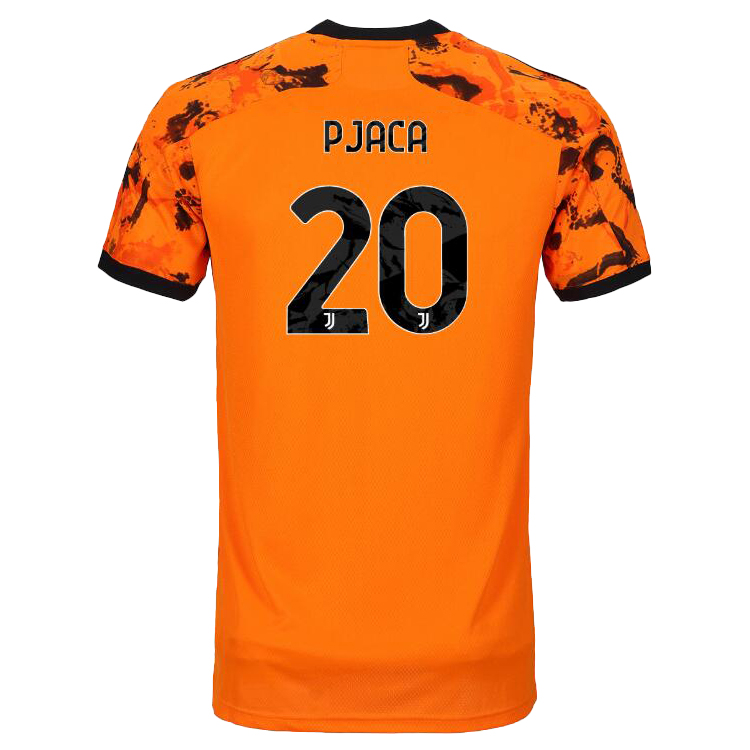 Damen Fußball Marko Pjaca #20 Ausweichtrikot Orange Trikot 2020/21 Hemd