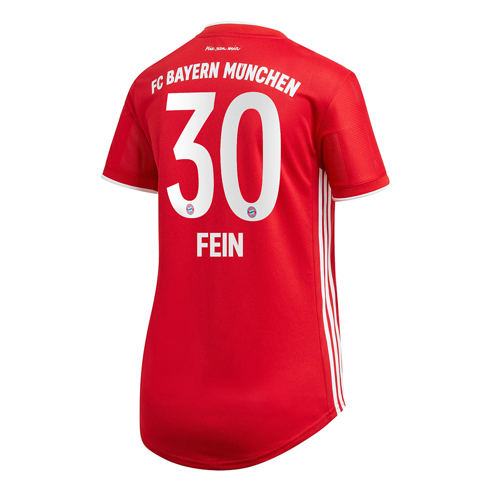 Damen Fußball Adrian Fein #30 Heimtrikot Rot Trikot 2020/21 Hemd