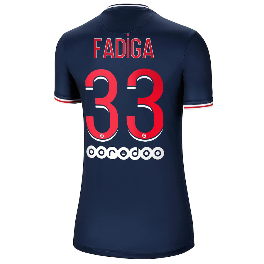 Damen Fußball Bandiougou Fadiga #33 Heimtrikot Dunkelheit Trikot 2020/21 Hemd
