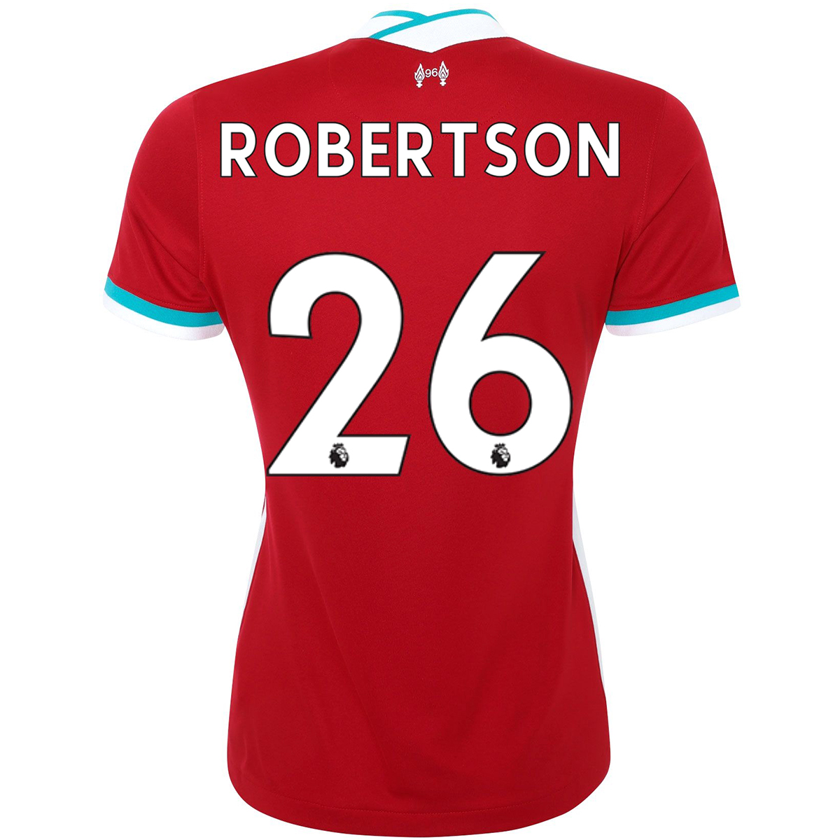 Damen Fußball Andrew Robertson #26 Heimtrikot Rot Trikot 2020/21 Hemd