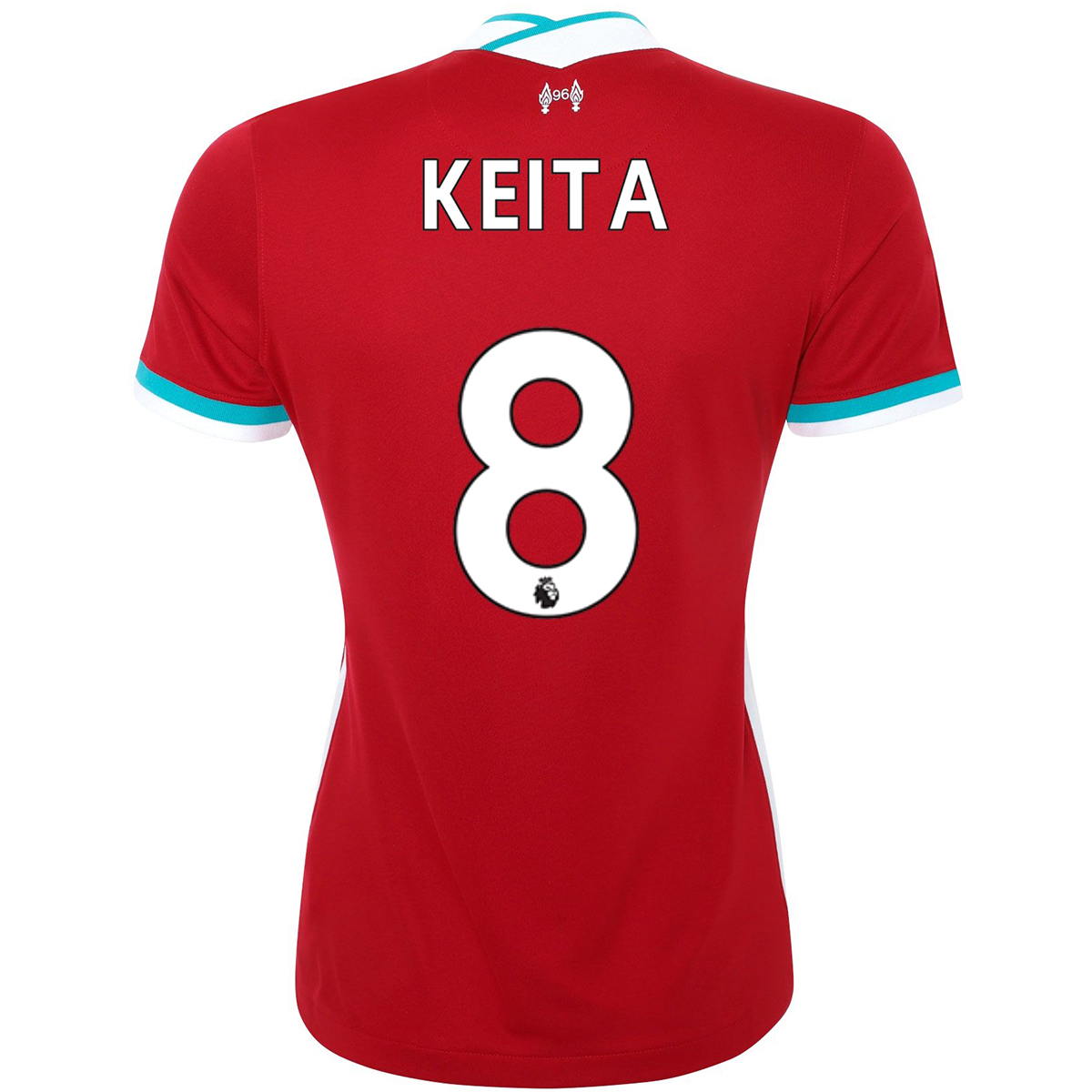 Damen Fußball Naby Keita #8 Heimtrikot Rot Trikot 2020/21 Hemd