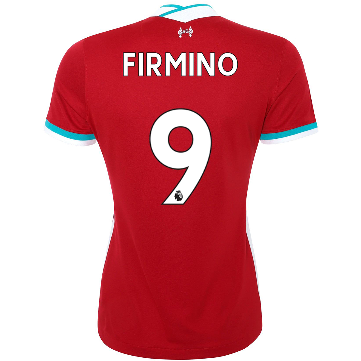Damen Fußball Roberto Firmino #9 Heimtrikot Rot Trikot 2020/21 Hemd