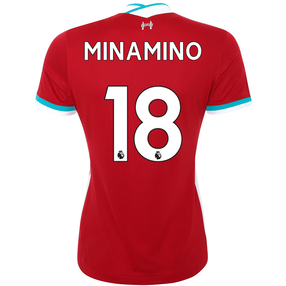 Damen Fußball Takumi Minamino #18 Heimtrikot Rot Trikot 2020/21 Hemd