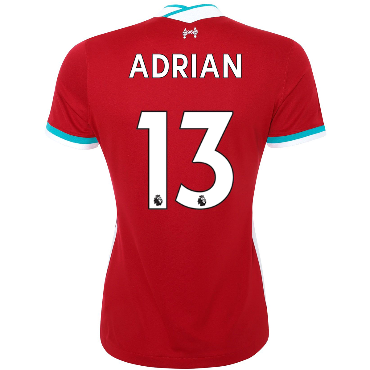 Damen Fußball Adrian #13 Heimtrikot Rot Trikot 2020/21 Hemd