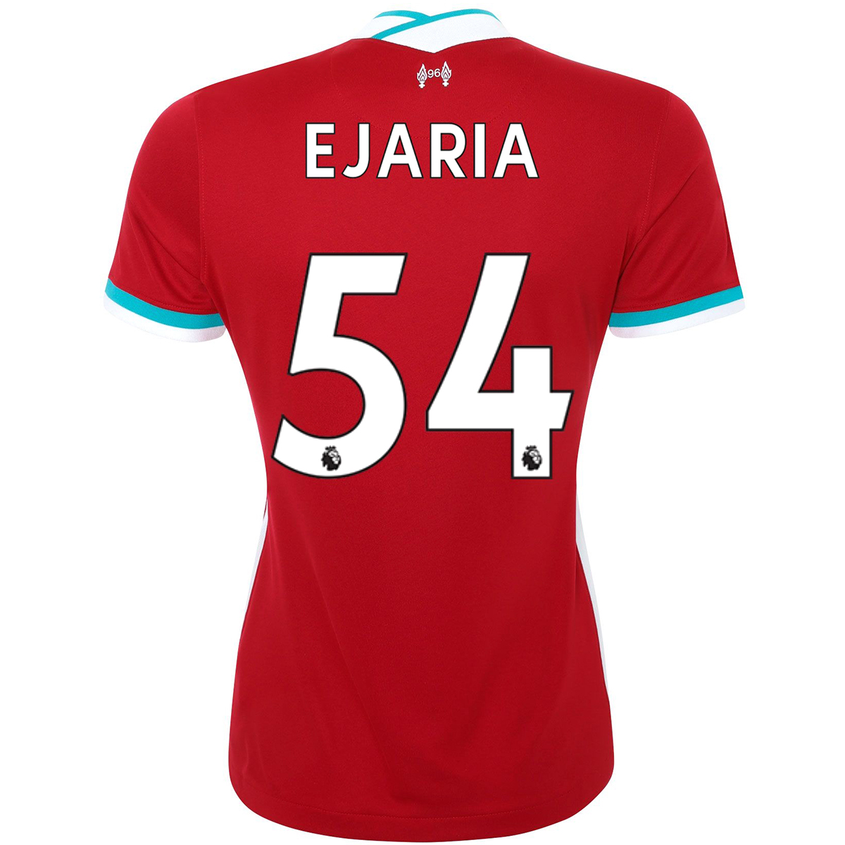 Damen Fußball Ovie Ejaria #54 Heimtrikot Rot Trikot 2020/21 Hemd