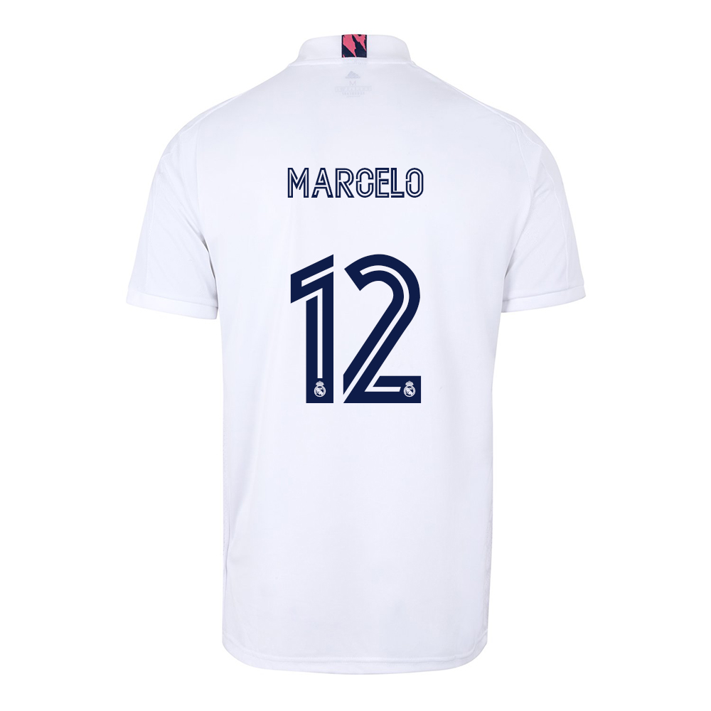 Damen Fußball Marcelo #12 Heimtrikot Weiß Trikot 2020/21 Hemd