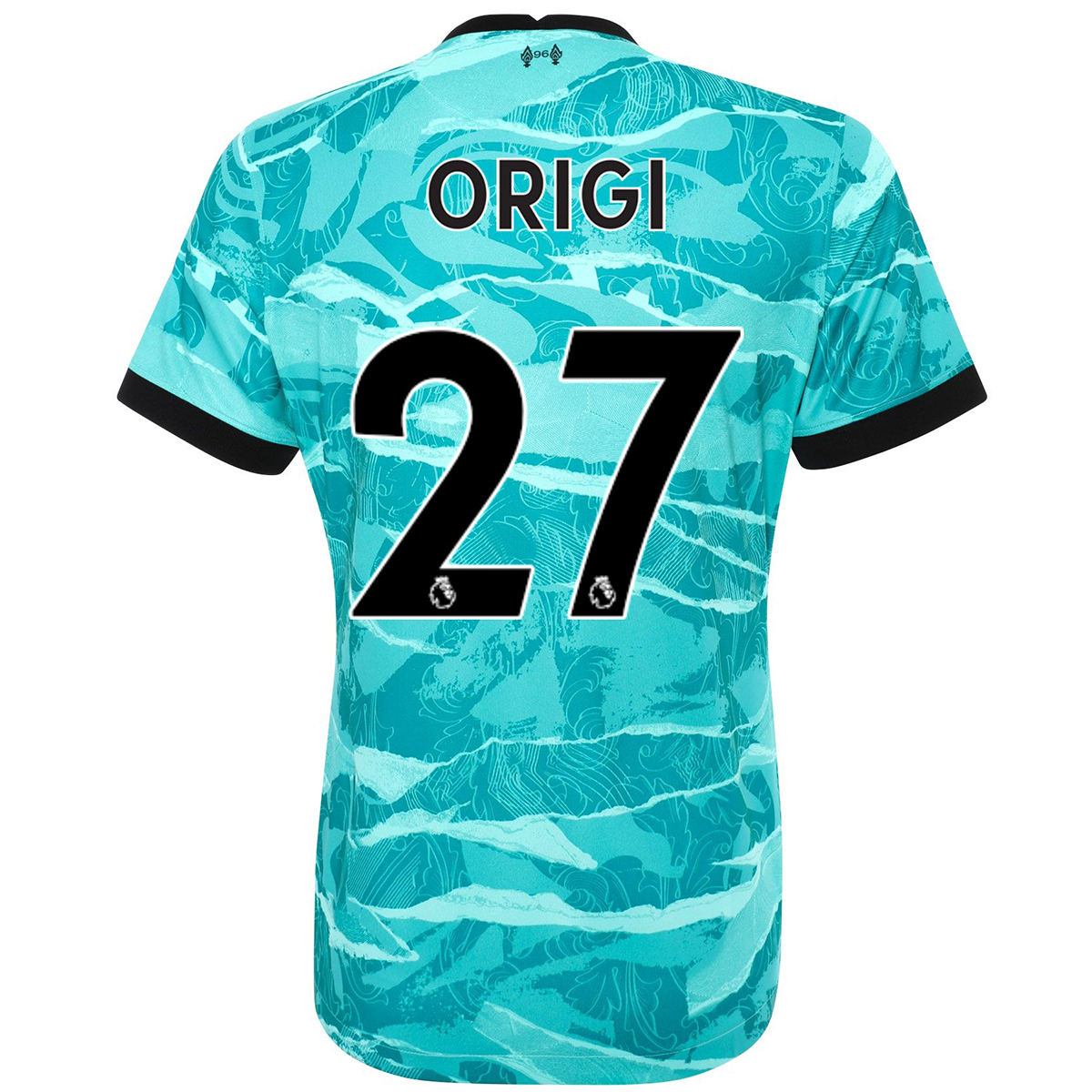 Damen Fußball Divock Origi #27 Auswärtstrikot Blau Trikot 2020/21 Hemd