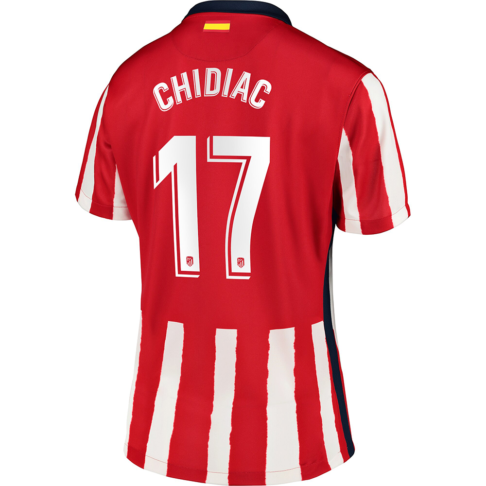 Damen Fußball Alex Chidiac #17 Heimtrikot Rot Trikot 2020/21 Hemd