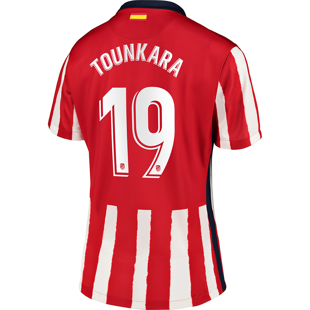 Damen Fußball Aissatou Tounkara #19 Heimtrikot Rot Trikot 2020/21 Hemd