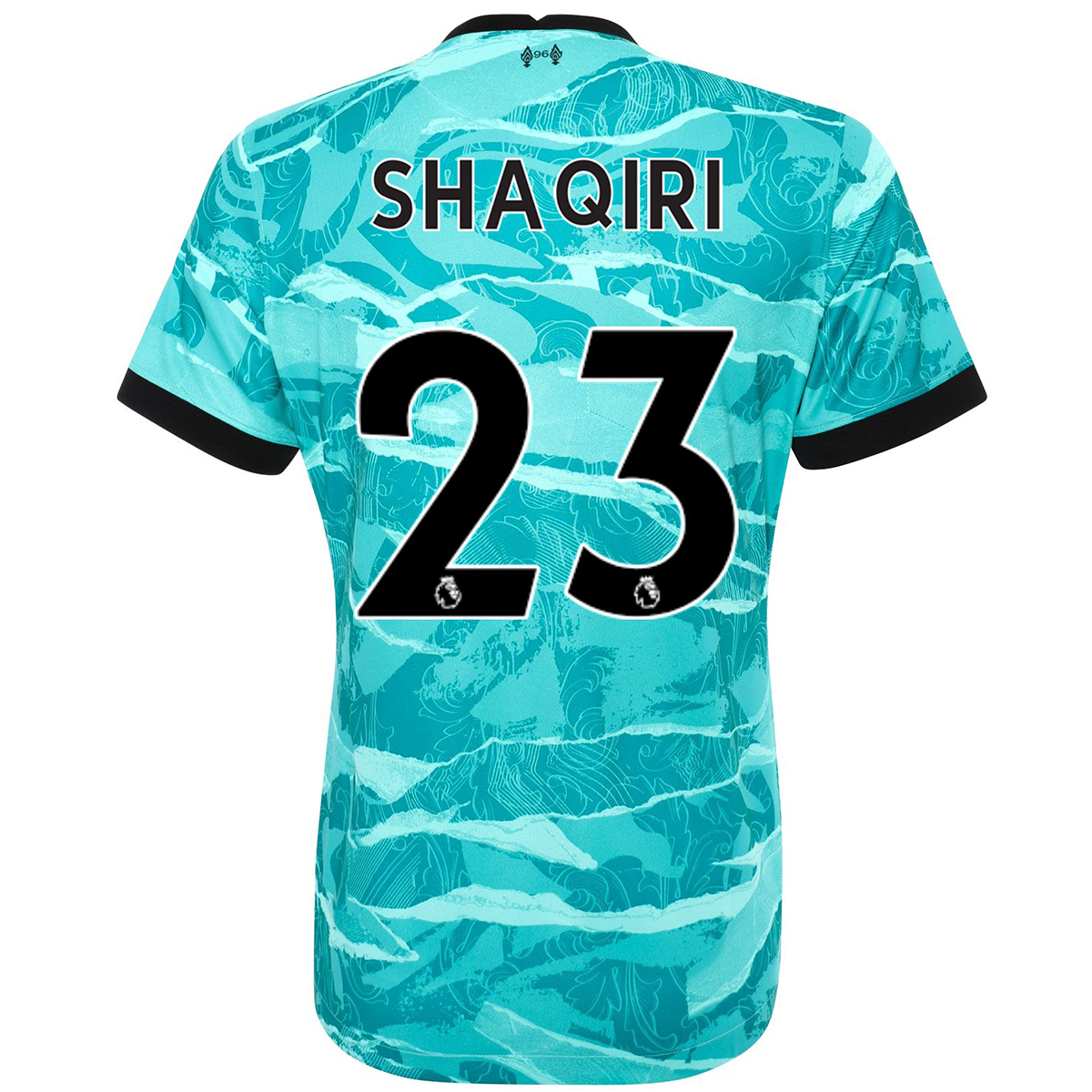 Damen Fußball Xherdan Shaqiri #23 Auswärtstrikot Blau Trikot 2020/21 Hemd