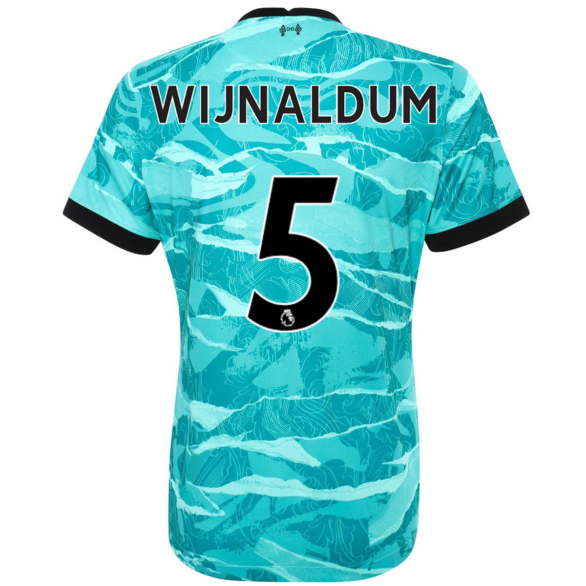 Damen Fußball Georginio Wijnaldum #5 Auswärtstrikot Blau Trikot 2020/21 Hemd