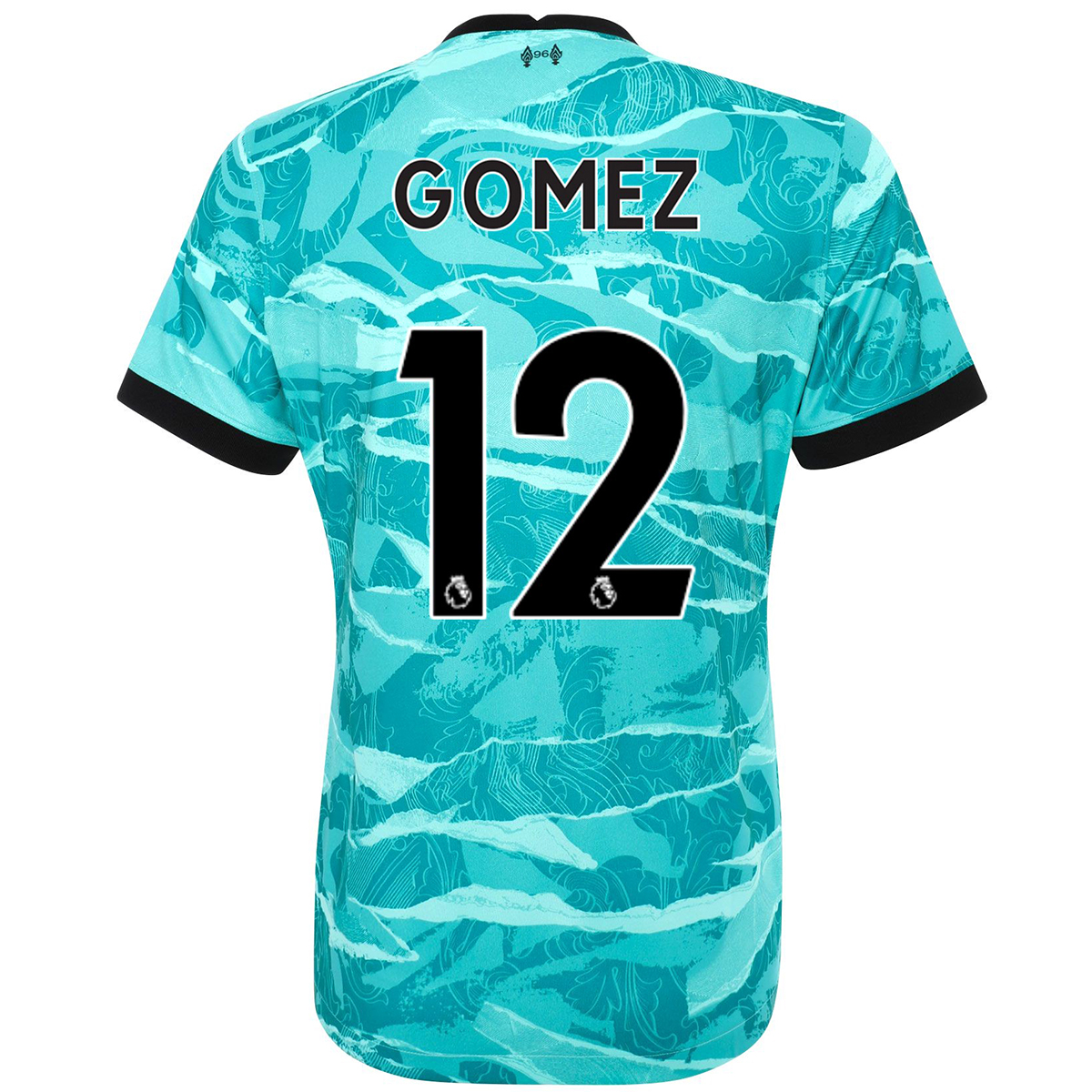 Damen Fußball Joe Gomez #12 Auswärtstrikot Blau Trikot 2020/21 Hemd