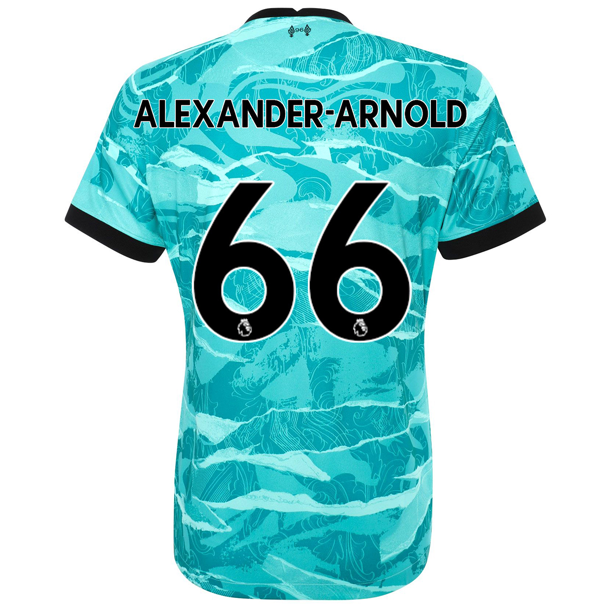 Damen Fußball Trent Alexander-Arnold #66 Auswärtstrikot Blau Trikot 2020/21 Hemd