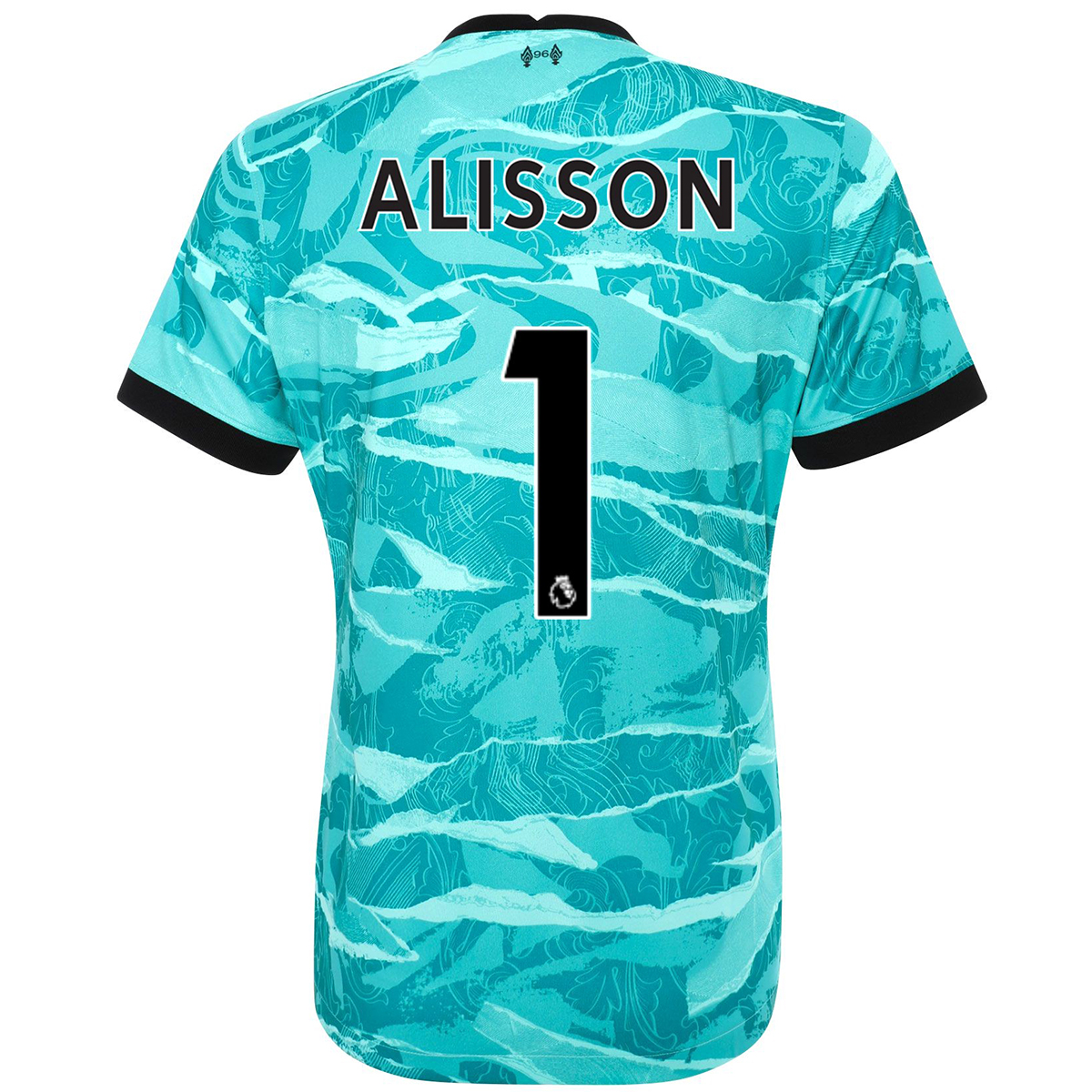 Damen Fußball Alisson #1 Auswärtstrikot Blau Trikot 2020/21 Hemd