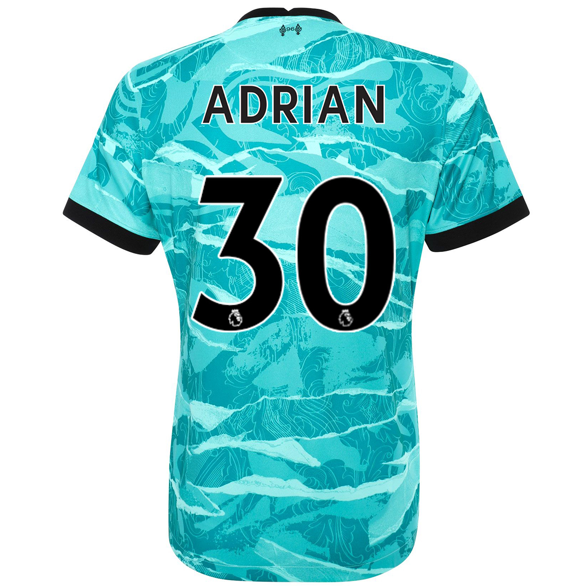 Damen Fußball Adrian #13 Auswärtstrikot Blau Trikot 2020/21 Hemd