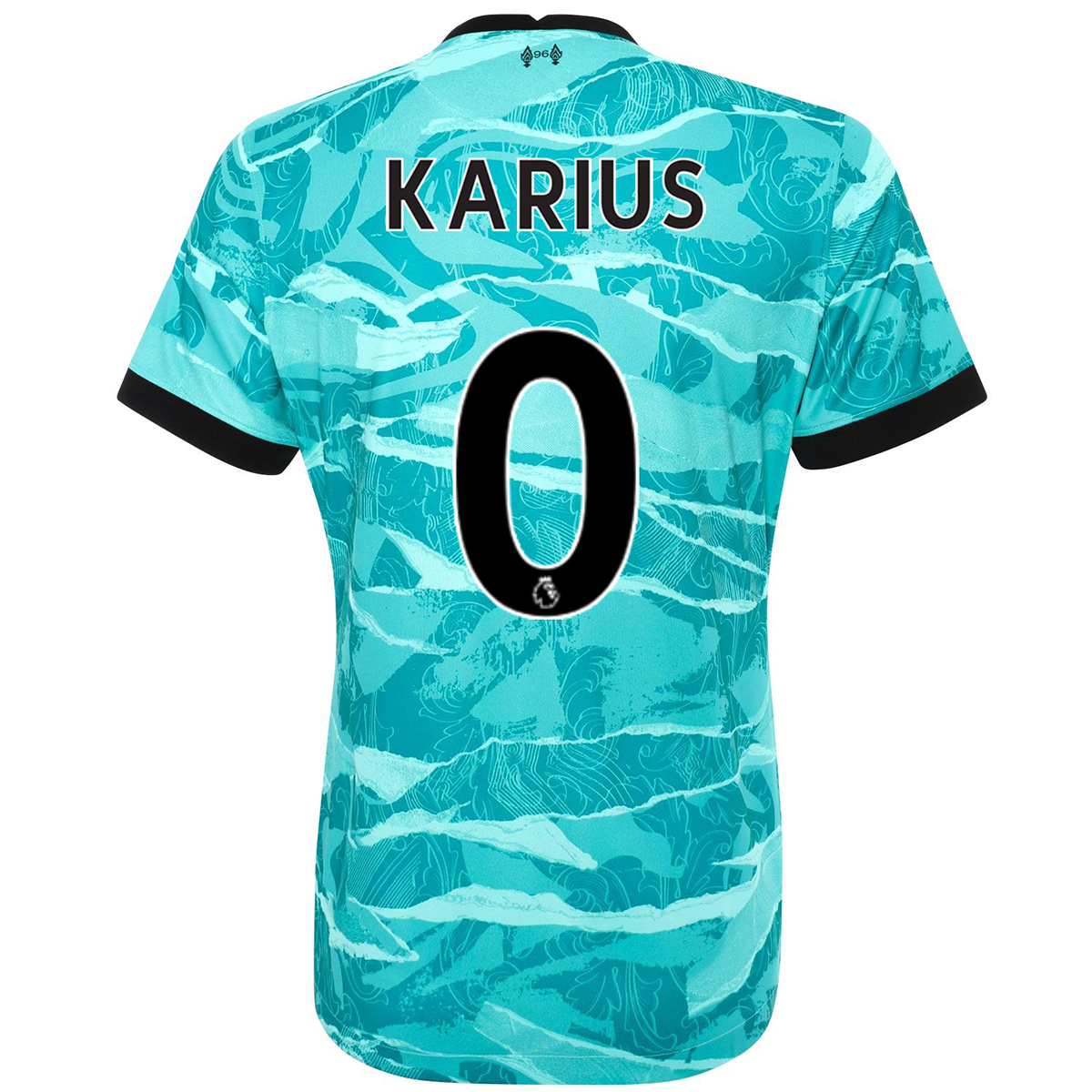 Damen Fußball Loris Karius #0 Auswärtstrikot Blau Trikot 2020/21 Hemd