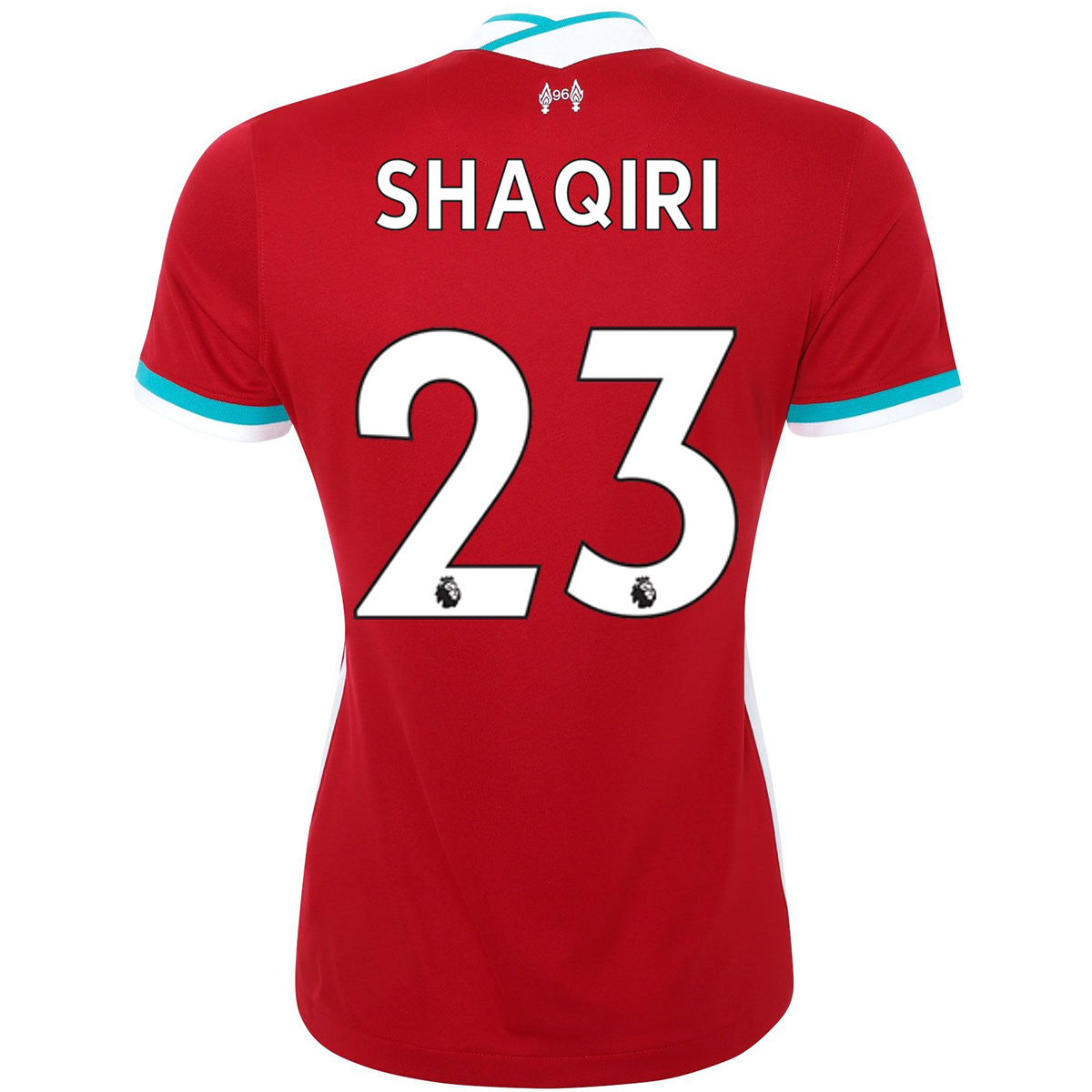 Damen Fußball Xherdan Shaqiri #23 Heimtrikot Rot Trikot 2020/21 Hemd