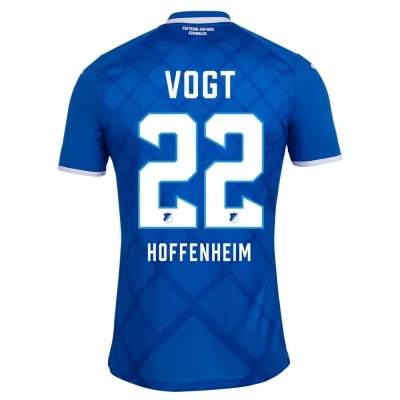 Herren Fußball Kevin Vogt 22 Heimtrikot Blau Trikot 2019/20 Hemd