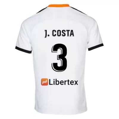 Herren Fußball Jaume Costa 3 Heimtrikot Weiß Trikot 2019/20 Hemd