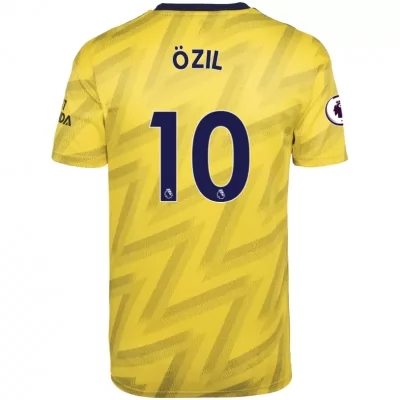 Herren Fußball Mesut Özil 10 Auswärtstrikot Gelb Trikot 2019/20 Hemd