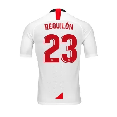 Herren Fußball Sergio Reguilon 23 Heimtrikot Weiß Trikot 2019/20 Hemd