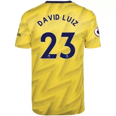 Herren Fußball David Luiz 23 Auswärtstrikot Gelb Trikot 2019/20 Hemd