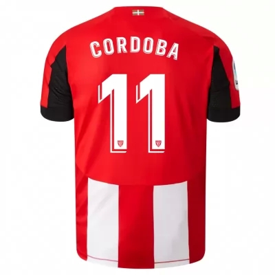 Herren Fußball Inigo Cordoba 11 Heimtrikot Rot Trikot 2019/20 Hemd