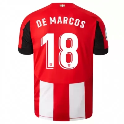 Herren Fußball Oscar De Marcos 18 Heimtrikot Rot Trikot 2019/20 Hemd