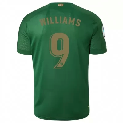 Herren Fußball Inaki Williams 9 Auswärtstrikot Grün Trikot 2019/20 Hemd