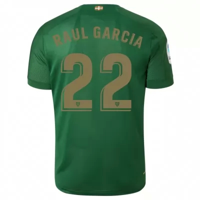 Herren Fußball Raul Garcia 22 Auswärtstrikot Grün Trikot 2019/20 Hemd