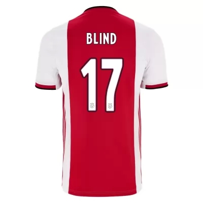 Herren Fußball Daley Blind 17 Heimtrikot Rot-weiss Trikot 2019/20 Hemd