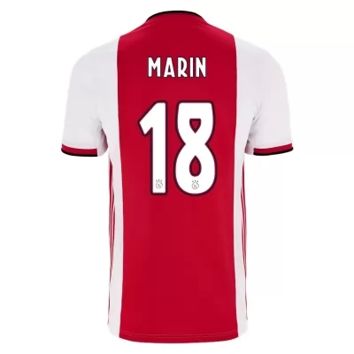Herren Fußball Razvan Marin 18 Heimtrikot Rot-weiss Trikot 2019/20 Hemd
