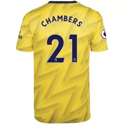Herren Fußball Calum Chambers 21 Auswärtstrikot Gelb Trikot 2019/20 Hemd