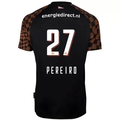 Herren Fußball Gaston Pereiro 27 Auswärtstrikot Schwarz Trikot 2019/20 Hemd