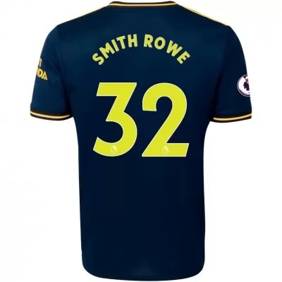 Herren Fußball Smith Rowe 32 Ausweichtrikot Dunkelblau Trikot 2019/20 Hemd